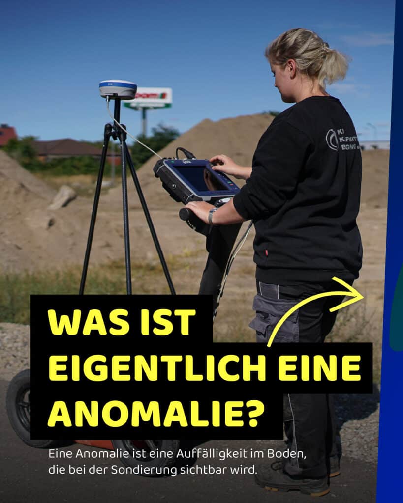 Foto aus der Portfolio-Referenz KMB Kampfmittelbergung von Ausdruckslos